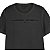 Camiseta Ellus Cotton Washed Quality Classic Masculina Preta - Imagem 2