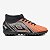 Chuteira Umbro Society Mutant Jr Meninos Preta Coral - Imagem 1