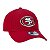 Boné New Era 940  NFL San Francisco 49Ers Aba Curva Vermelho - Imagem 3