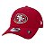 Boné New Era 940  NFL San Francisco 49Ers Aba Curva Vermelho - Imagem 2