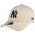 Boné New Era 940 MLB 940 New York Yankees Bege Logo - Imagem 2