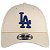 Boné New Era 940 MLB 940 Los Angeles Dodgers Bege Logo Azul - Imagem 1
