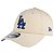Boné New Era 940 MLB 940 Los Angeles Dodgers Bege Logo Azul - Imagem 2