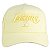 Boné New Era 940 Los Angeles Lakers Color in Color Amarelo - Imagem 1
