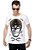 CAMISETA MASCULINA CAVEIRA BIKERS RED FEATHER - Imagem 5