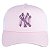 Boné New Era 940 A-Frame Trucker MLB New York Yankees Rosa - Imagem 1