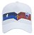 Boné Fortaleza Silk Frontal Branco Supercap - Imagem 1