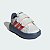 Tênis Adidas Grand Court Infantil Amigos Branco Laranja - Imagem 2