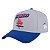 Boné New Era 940 Los Angeles Dodgers World Of Logos Cinza - Imagem 2