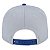 Boné New Era 940 Los Angeles Dodgers World Of Logos Cinza - Imagem 7