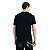 Camiseta Ellus Fine Gothic Classic Masculina Preta - Imagem 3