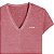 Camiseta Ellus Cotton e Asa Slim Feminina Rosa - Imagem 2
