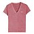Camiseta Ellus Cotton e Asa Slim Feminina Rosa - Imagem 1