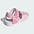Sandália Adidas Adilette Branca Rosa Kids Infantil - Imagem 3