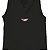 Regata Ellus E Asa Glitter Sleeveless Feminina Preto - Imagem 2