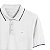 Polo Ellus Piquet e Asa Friso Classic Branca Friso Azul 01 - Imagem 3