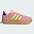 Tênis Adidas VL Court Bold Feminino Rosa Amarelo - Imagem 1