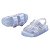 Sandália Melissa Mini Cozy Slide Branca Azul - Imagem 2
