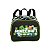Lancheira Pequena Minecraft Sestini Preta Verde - Imagem 1