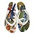 Chinelo Farm Raibown Print Arara Azul - Imagem 2