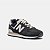 Tênis New Balance 574 V2 Feminino Preto Bege Claro - Imagem 7