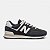 Tênis New Balance 574 V2 Feminino Preto Bege Claro - Imagem 1