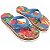 Chinelo Farm Raibown Print Floral Azul - Imagem 2