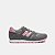 Tênis New Balance 373 Lace Infantil Cinza Rosa - Imagem 1