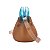 Bolsa Melissa Glass Bag Laranja Azul - Imagem 3