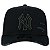Boné New Era 940 MLB New York Yankees Preto Verde - Imagem 1