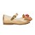 Sandália Mini Melissa Sweet Love + Snow White Baby Bege - Imagem 1