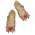 Sandália Mini Melissa Sweet Love + Snow White Baby Bege - Imagem 2