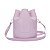 Bolsa Melissa Station Bucket Bag Rosa Claro - Imagem 1