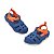 Sandália Mini Melissa Zig Baby Azul Laranja - Imagem 2