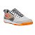 Chuteira Futsal Umbro Pro 5 Bump Preto Grafite Laranja - Imagem 2