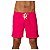 Short Red Feather Linho Masculino Rosa Pink - Imagem 1