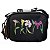 Bolsa Farm Chamego Romance Em Flor Preto - Imagem 1