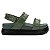 Sandália Melissa Dune Platform Preto Verde - Imagem 1