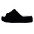 Sandália Melissa Free Platform Slide Velvet Preto Flocado - Imagem 4