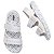 Mini Melissa Mix II Feminina Branco Cinza - Imagem 2