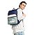 Mochila PUMA Phase Colour-block Azul Claro - Imagem 3