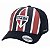 Boné São Paulo Tricolor Silk Patch Frontal Supercap - Imagem 3
