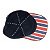 Boné São Paulo Silk Frontal Aba Tricolor Supercap Preto - Imagem 4
