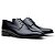 SAPATO SOCIAL DERBY SMITH DOM STORE MASCULINO PRETO - Imagem 1