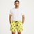 Short Red Feather Swim Caveira Amarela Masculina - Imagem 1