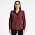 Camisa Ellus Melange Chemise com Bolso Feminina Bordô - Imagem 1