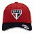 Boné São Paulo Silk Frontal Bordado Supercap Vermelho - Imagem 1