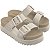 Sandália Melissa Cozy M-lover Platform Bege Médio - Imagem 2