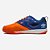 Chuteira Futsal Umbro Pro 5 Bump Laranja Azul - Imagem 2