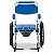 Cadeira de Higienização D65 Dellamed Rodas Grandes - Imagem 5